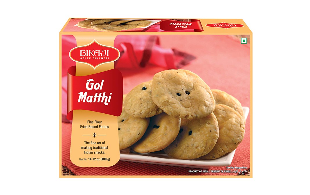 Bikaji Gol Matthi    Box  400 grams